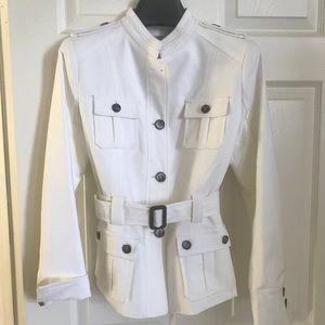 White boutique jacket. New